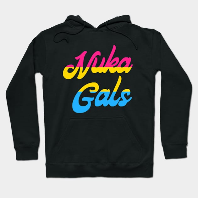 Nuka Gals Pansexual Hoodie by Nuka Gals